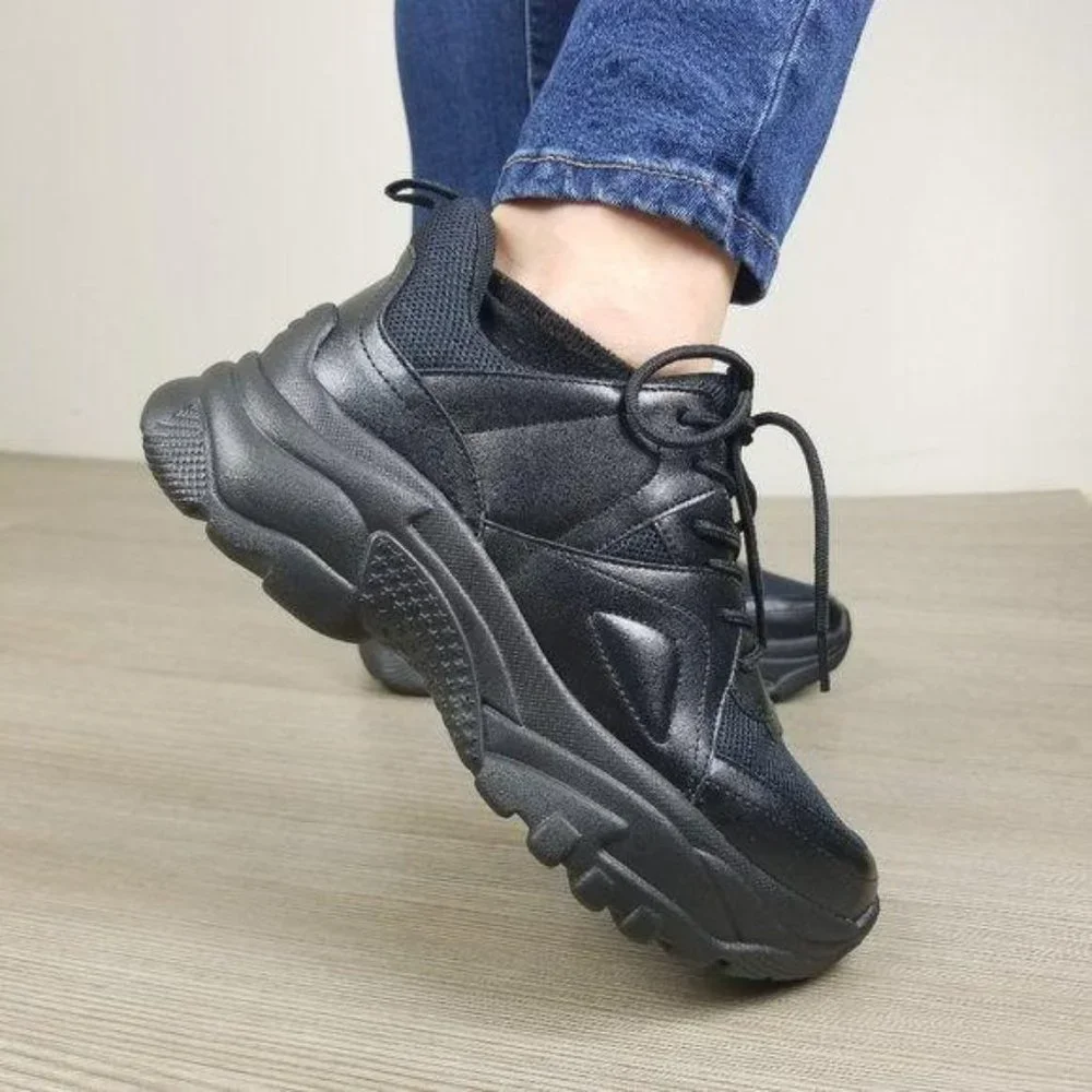 90's Style Grunge Chunky Dad Fashion Sneakers - Picture 10 of 10